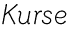 Kurse